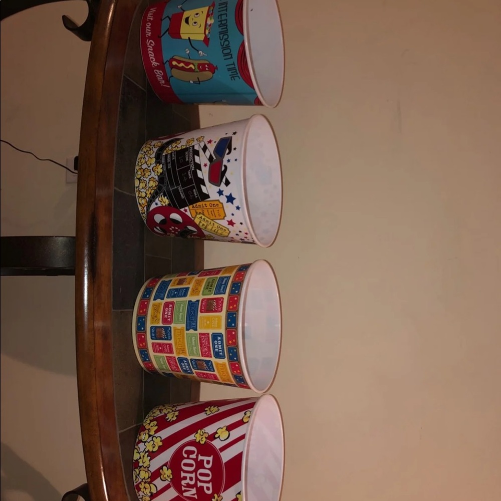 Popcorn bowls
